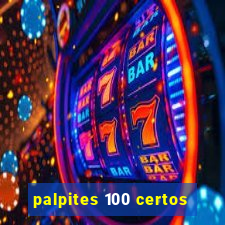 palpites 100 certos